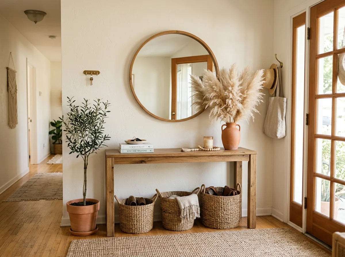 Entryway Boho Decor Setup for 10 boho home decor amazon finds you need now